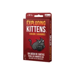 Asmodee Exploding Kittens Edición dos Jugadores Juego de Mesa