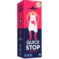 Asmodee Quick Stop Indecente Juego de Mesa de Adultos