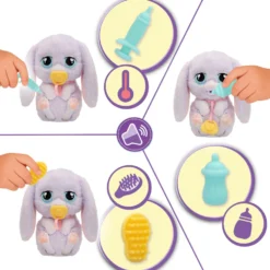Baby Paws Just Born Mascota de Peluche Bunny
