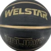 Balón de Baloncesto Negro y Dorado Talla 7