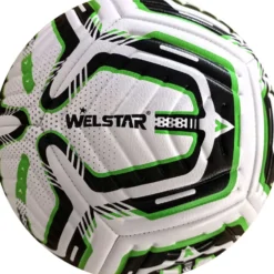 Balón de Fútbol Verde y Negro Talla 5