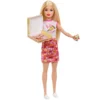 Barbie Conjunto de Juego de Pizzería con Muñeca 25 Accesorios