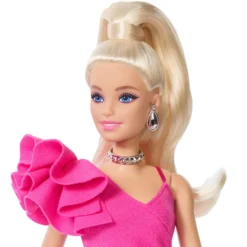 Barbie Deluxe Style Muñeca Nº 15 con Vestido Bebiecore Rosa