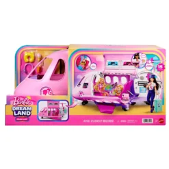 Barbie Dream Land Avión de Ensueño con Accesorios