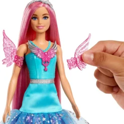 Barbie Malibu Muñeca Hada con Dos Mascotas