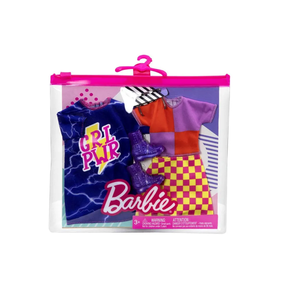 Barbie Pack 2 Looks de Moda Varios Modelos