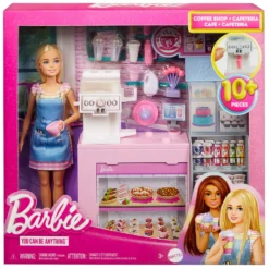 Barbie Tú Puedes Ser Muñeca Barista con Cafetería