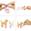 Barbie y su Clínica Veterinaria Muñeca con Pelo Rosa, Muebles de Consulta y Accesorios