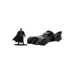 Batman Batmóvil Metal de la Película de 1989 y Figura Batman Colección