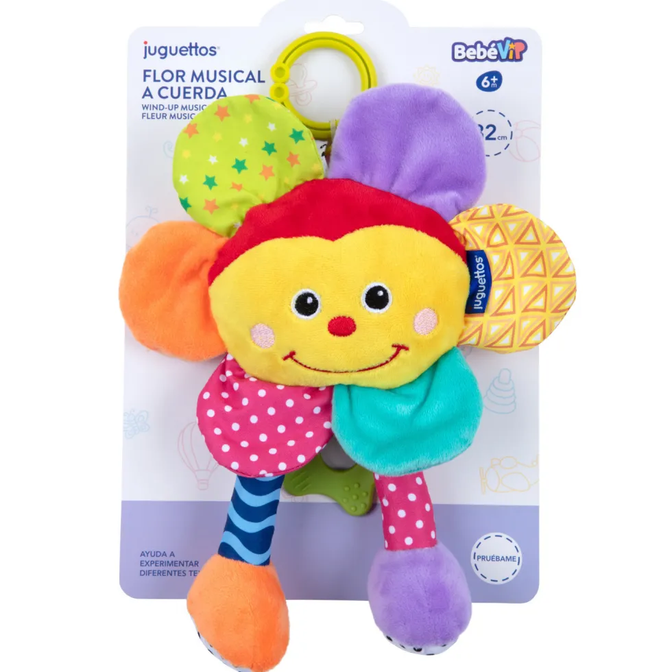 Bebé Vip Flor Musical a Cuerda
