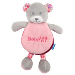 Bebé Vip Osito Libro Blandito Rosa
