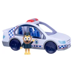 Bluey Coche de Policía con Figura