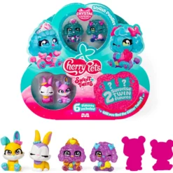 Cherry Pets Sweet Twins Pack 6 Figuras Varios Modelos