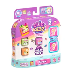 Clickeez Set con 5 Teclas, LLavero y Guía de Colección Varios Modelos