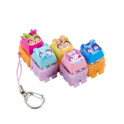 Clickeez Set con 5 Teclas, LLavero y Guía de Colección Varios Modelos