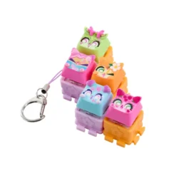 Clickeez Set con 5 Teclas, LLavero y Guía de Colección Varios Modelos