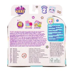 Clickeez Set con 5 Teclas, LLavero y Guía de Colección Varios Modelos