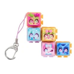 Clickeez Set con 5 Teclas, LLavero y Guía de Colección Varios Modelos