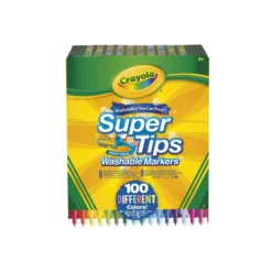 Crayola 100 Washable Supertips Markers