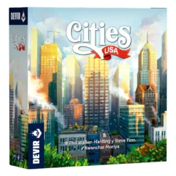 Devir Cities USA Juego de Mesa