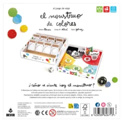 Devir El Monstruo de Colores: El Juego de Viaje