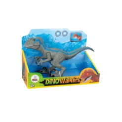 Dinosaurio Gris con Luz y Sonido