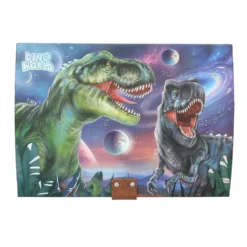Dino World Cofre del Tesoro con Código Secreto