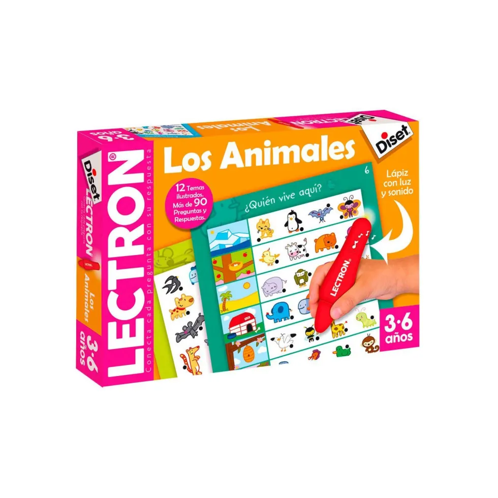 Diset Lectron Lápiz los Animales