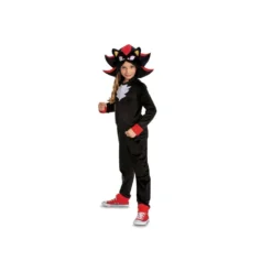 Disfraz Infantil Sonic 3 Shadow Clásico Talla M 7-8 Años