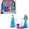 Disney Frozen Set Fiesta Pijamas Elsa y Ana con Muñecas y Accesorios