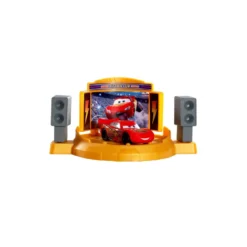 Disney Pixar Cars Conjunto de Juego Pista de Acrobacias y Saltos Copa Pistón y Coche de Juguete de Rayo McQueen