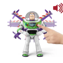Disney Pixar Toys Story 5 Figura Deluxe Buzz Lightyear Edición Alta Tecnología