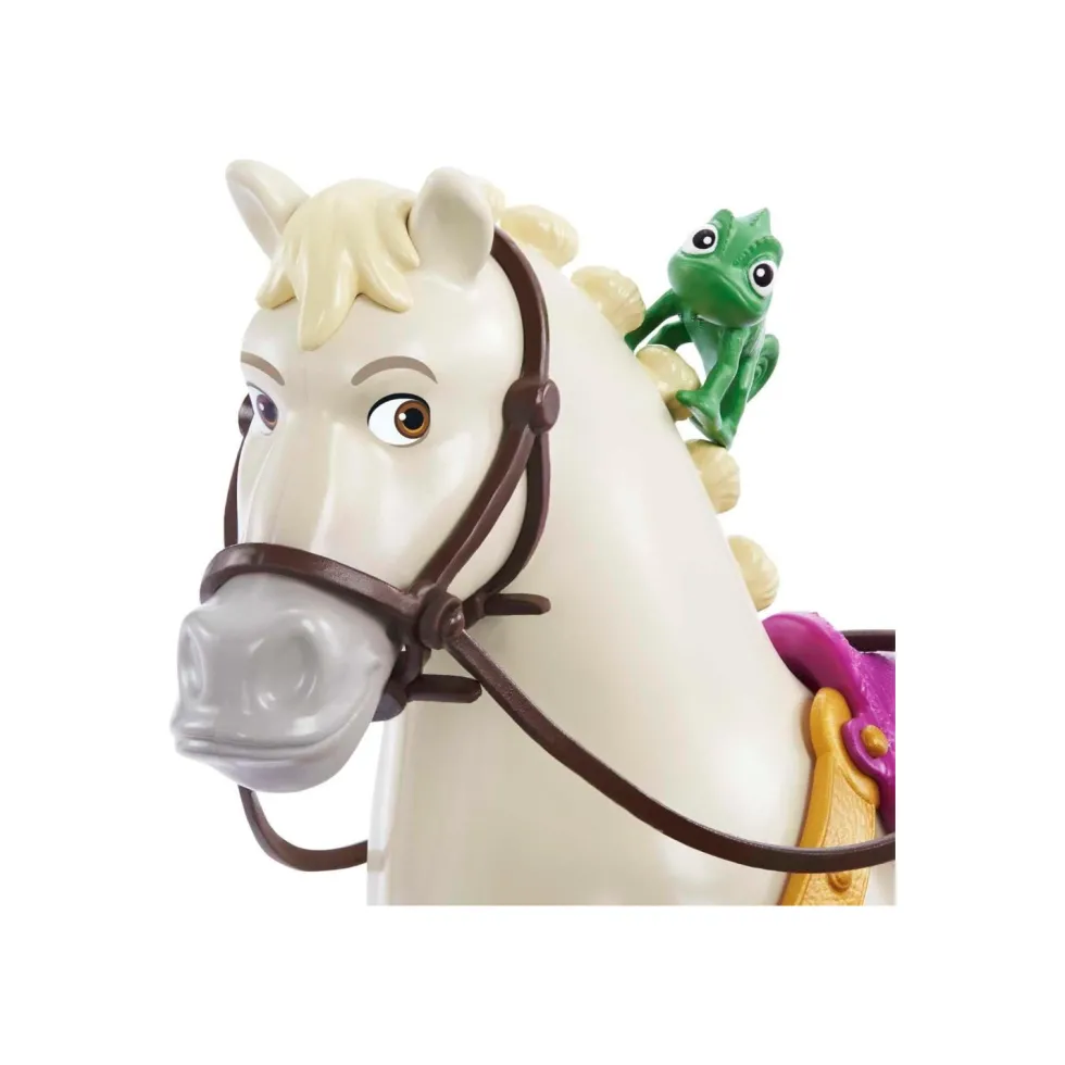 Disney Princess Muñeca Rapunzel y Caballo Máximus