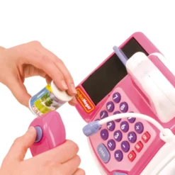 Dulce Hogar Caja Registradora Con Cinta Rosa