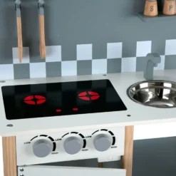 Dulce Hogar Cocina de Madera con Accesorios