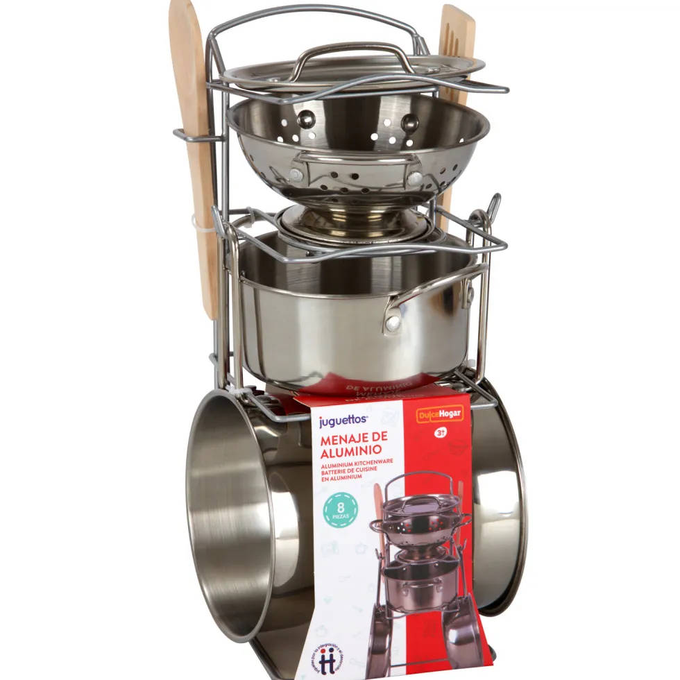 Dulce Hogar Menaje de Aluminio 8 Piezas
