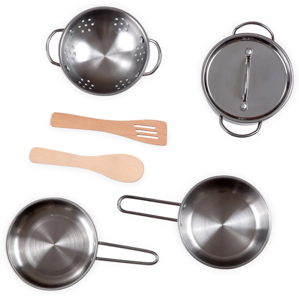 Dulce Hogar Menaje de Aluminio 8 Piezas