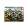 Educa Puzzle 1000 Piezas Dinosaurios Feroces - 19924