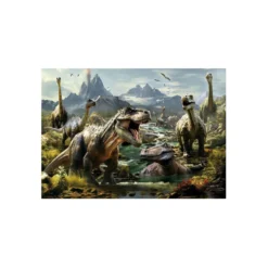 Educa Puzzle 1000 Piezas Dinosaurios Feroces - 19924
