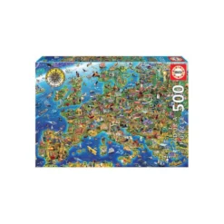 Educa Puzzle 500 Piezas Mapa de Europa - 17962