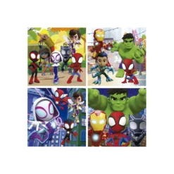 Educa Puzzle Progresivo 6-9-12-16 Piezas en Maleta Spidey And His Amazing Friends - 19580