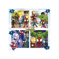 Educa Puzzle Progresivo 6-9-12-16 Piezas en Maleta Spidey And His Amazing Friends - 19580