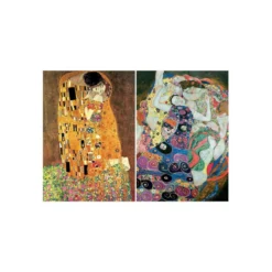 Educa Puzzle 2 x 1000 Piezas El Beso y La Virgen, Gusta - 18488