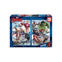 Educa Puzzle 2 x 500 Piezas Marvel Manía - 17994