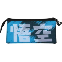 Estuche Portatodo Triple Dragon Ball Saiyajin Blue