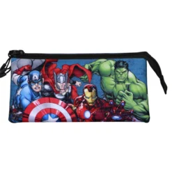 Estuche Portatodo Triple Los Vengadores Unit