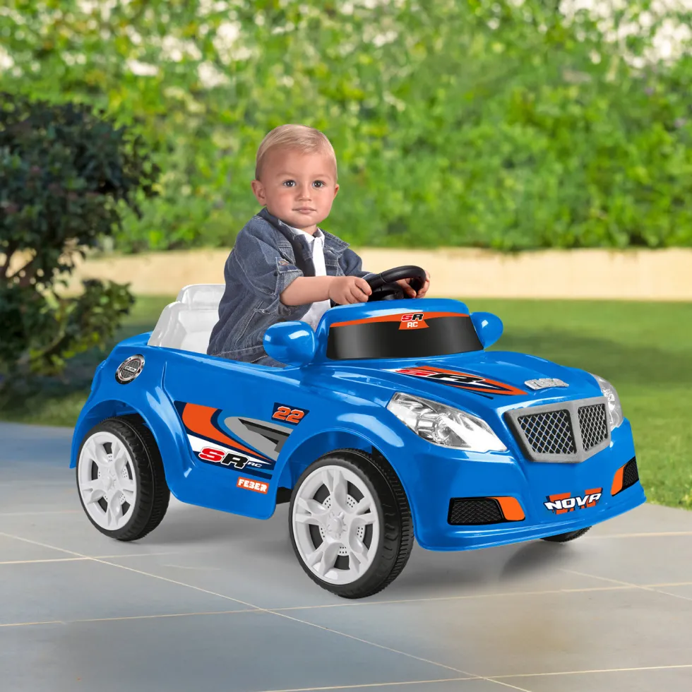 Feber Twinkle Car Azul Coche Eléctrico con Batería