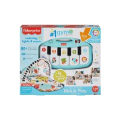 Fisher-Price Kick Play Glow & Grow Alfombra con Piano