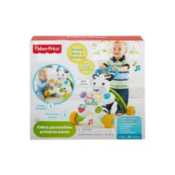 Fisher-Price Ríe y Aprende Cebra Parlanchina Primeros Pasos