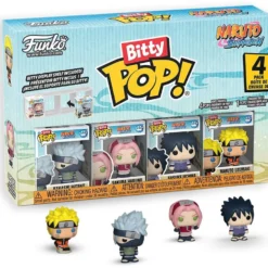 Funko Bitty Pop! Naruto Shippuden Team 7 Pack 4 Figuras de Vinilo Varios Modelos